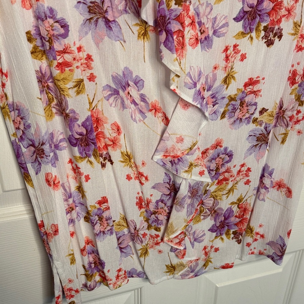 NWOT Culture Code Floral Sleeveless Blouse - Multicolor - Picture 5 of 8